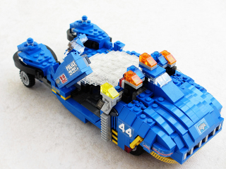 Illustration for article titled Lego Blade Runner Police Spinner